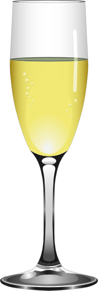 Champagne glass PNG-17454